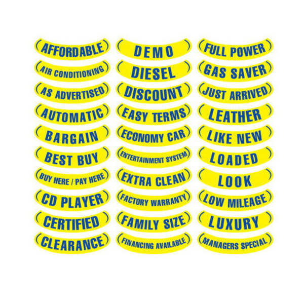 Ez Line Blue & Yellow E-Z Reverse Arch Slogan: Certified Pk 219-B-CERT